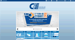 Desktop Screenshot of institucional.ciee.org.br