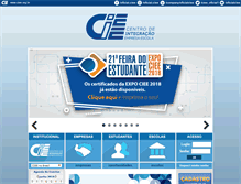Tablet Screenshot of institucional.ciee.org.br